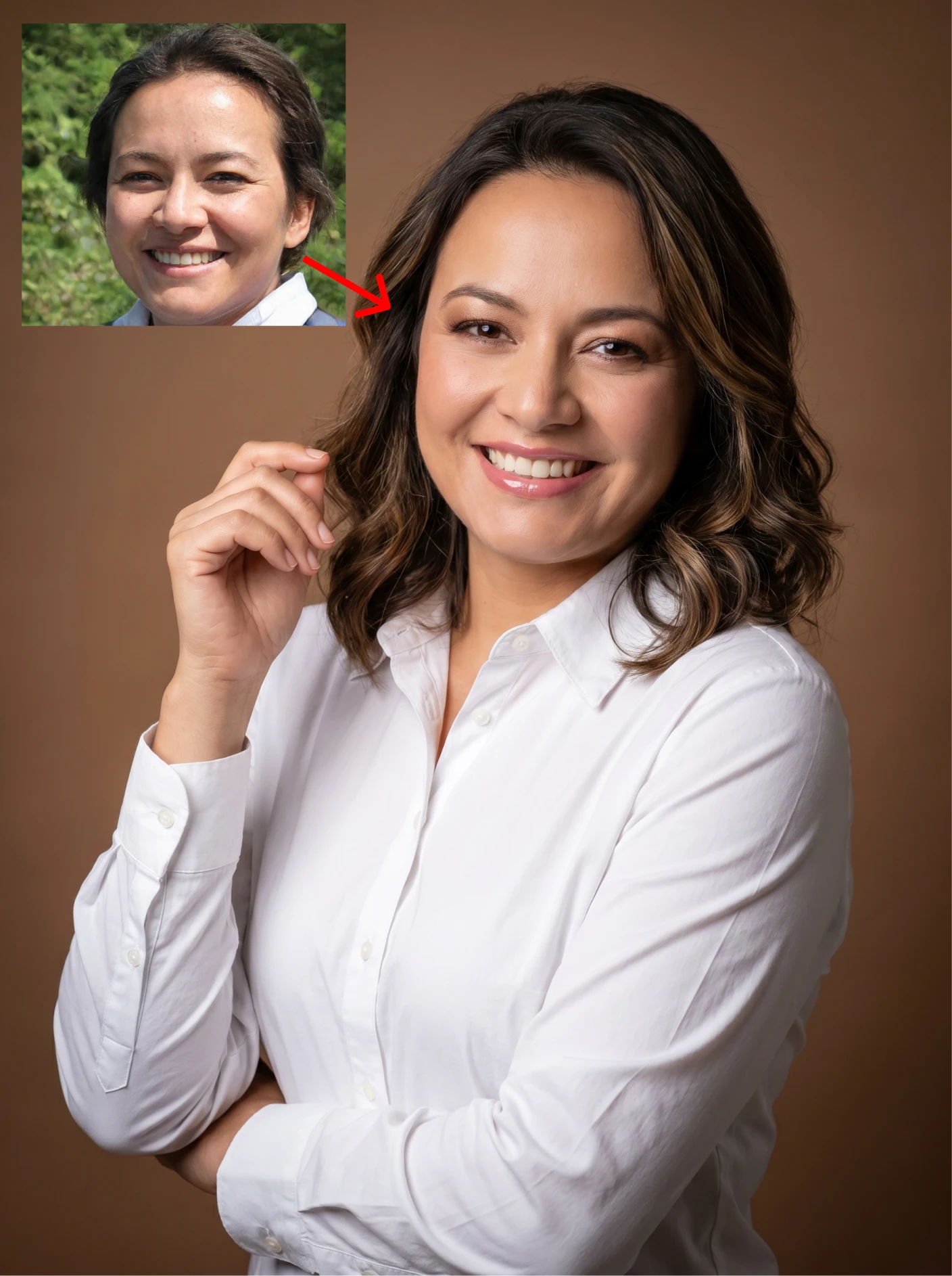 Antes e depois - Profissional