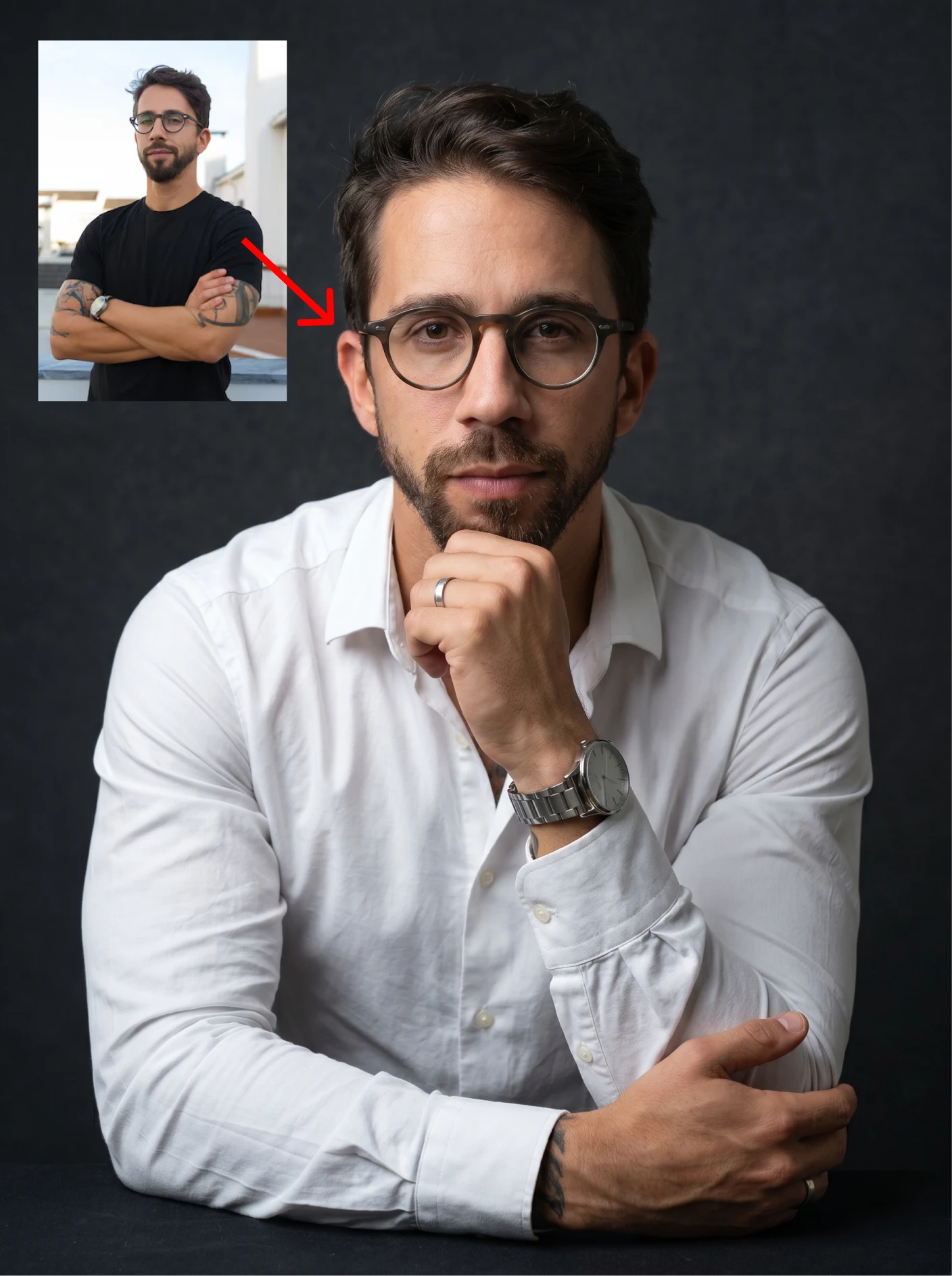 Antes e depois - Advogado